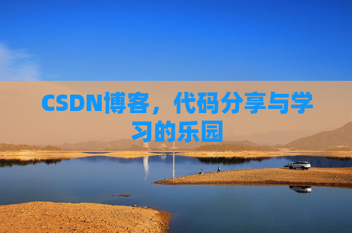 CSDN博客，代码分享与学习的乐园